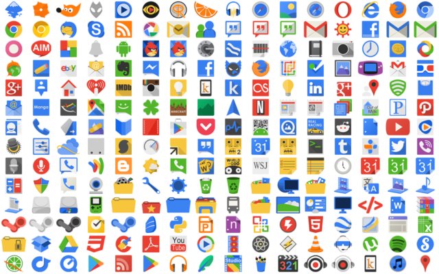 iconițe de la aplicații